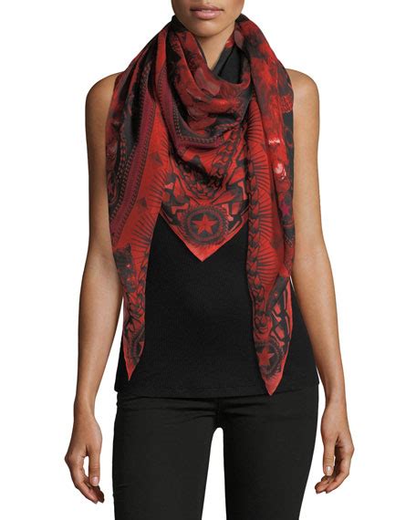 givenchy panther|Givenchy Panther Chiffon Shawl .